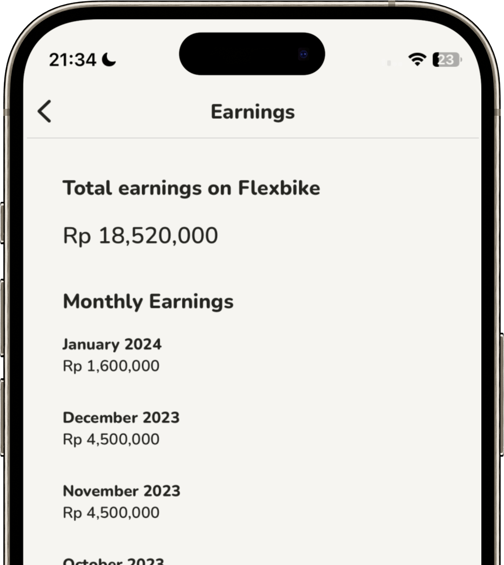 Flexbike analytics and reporting tools